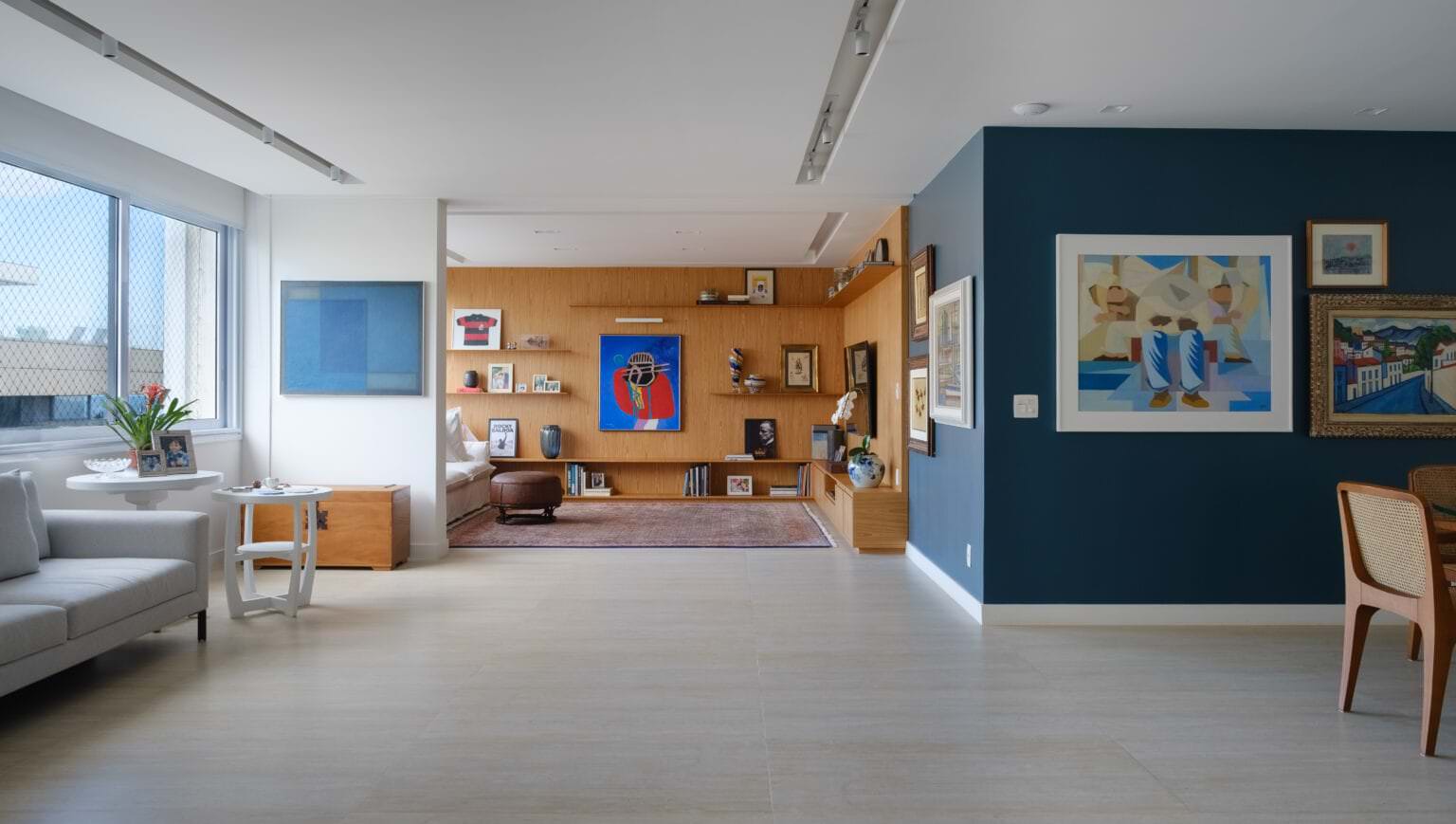 Sala PL – Roberta Nicolau Arquitetura, projeto de fotografia da OBSCVRA