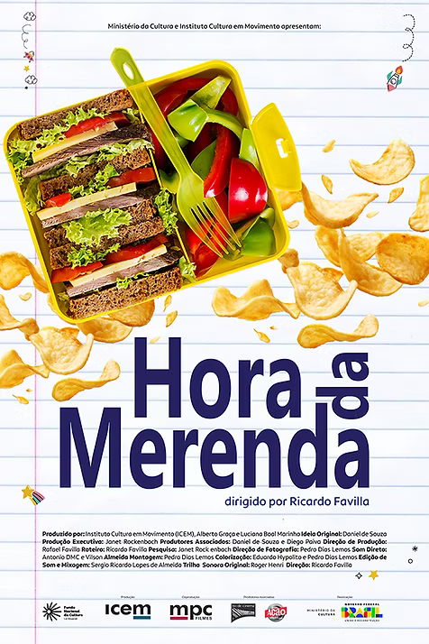 Cartaz - Hora da Merenda