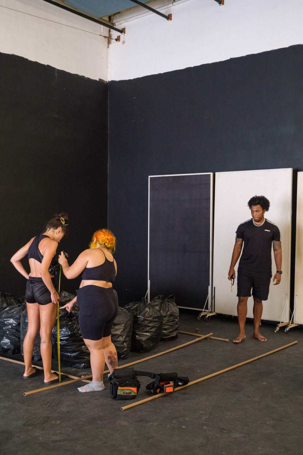 Making of 15 de Montagem do set do clipe Brisa da Boa da Kamatos