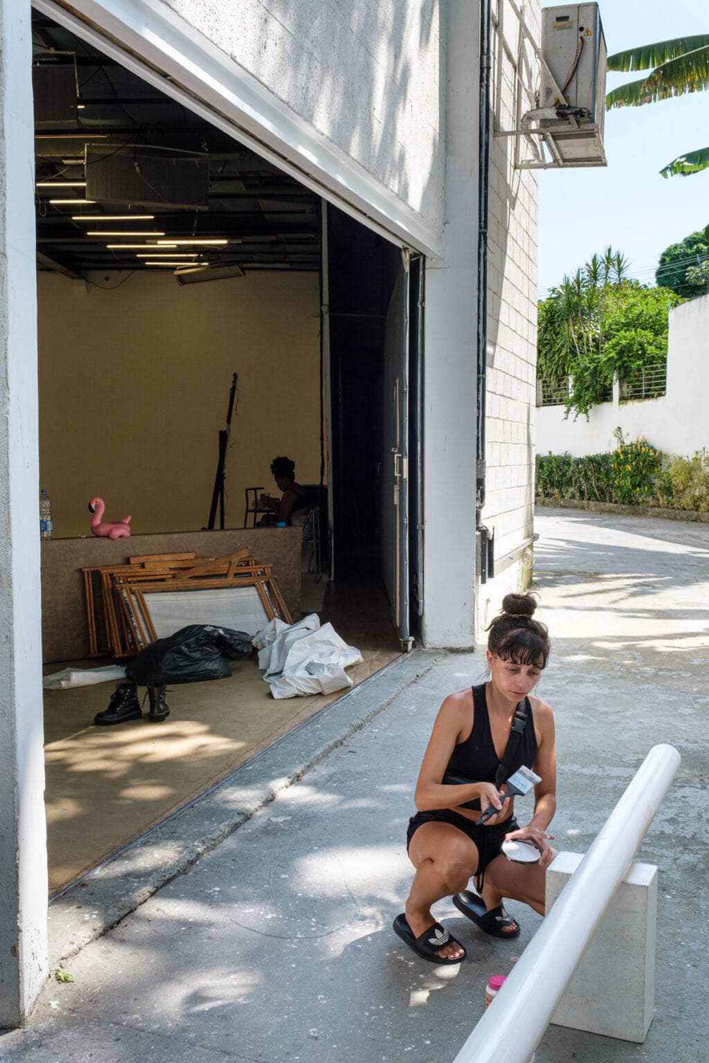 Making of 22 de Montagem do set do clipe Brisa da Boa da Kamatos
