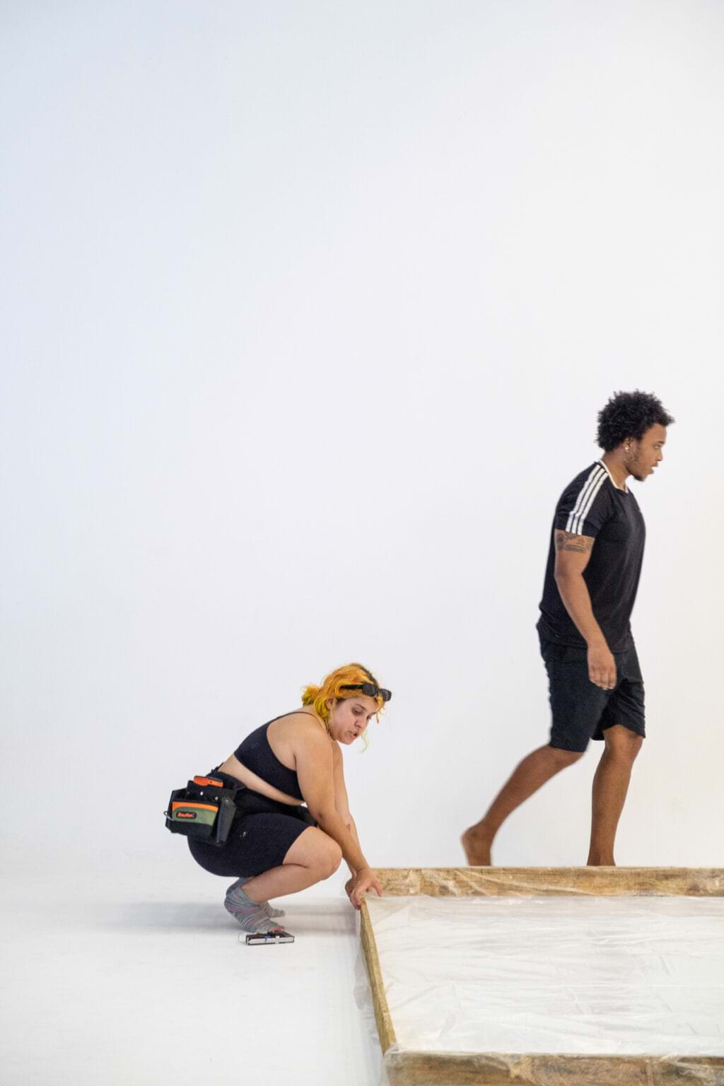 Making of 36 de Montagem do set do clipe Brisa da Boa da Kamatos