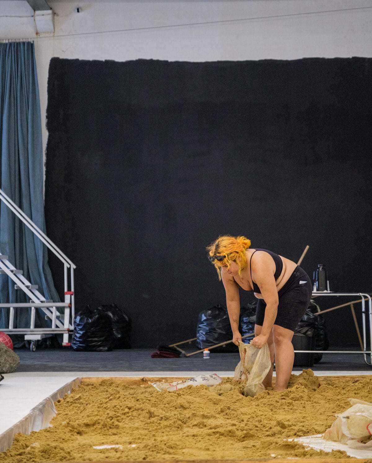 Making of 42 de Montagem do set do clipe Brisa da Boa da Kamatos